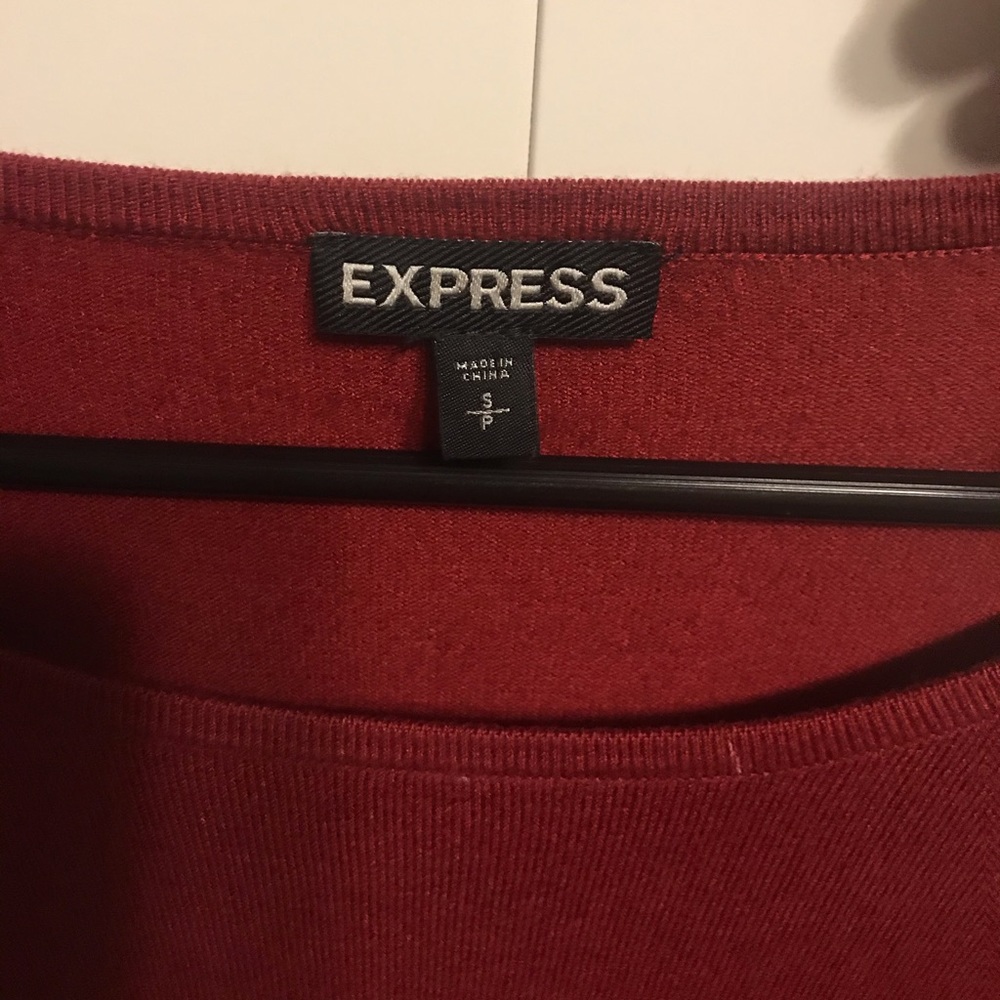 EXPRESS burgundy dress. Small
